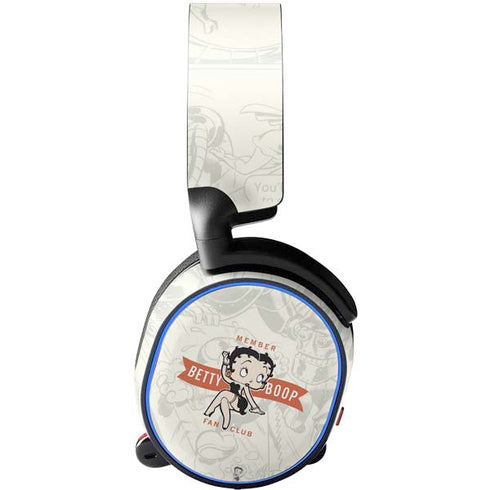 Betty Boop Member Fan Club SteelSeries Arctis 3 Skin